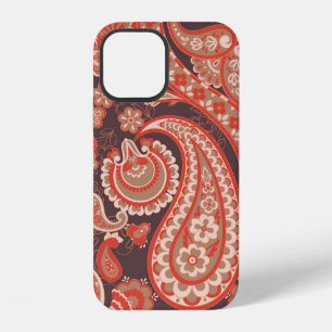 Paisley-Vintage-Nahtloses Muster. Fantastische Blu iPhone 12 Hülle