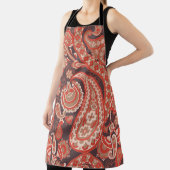 Paisley vintage seamless pattern. Fantastic flower Schürze (InSitu)