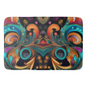 Paisley Vivid Bold Badematte (Vorderseite)