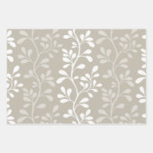 Paisley Waltz Silhouettes Minimalist Botanicals Geschenkpapier Set (Vorderseite 3)