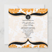 Paisley Wedite Einladung (Vorderseite)