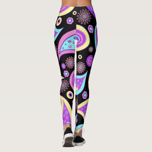 Paisley Women's Leggings (Rückseite)