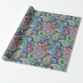 Paisley-Wrapping Geschenkpapier (Ungerollt)