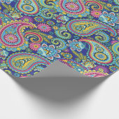 Paisley-Wrapping Geschenkpapier (Ecke)