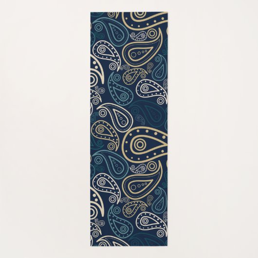 Paisley Yogamatte (Rückseite)
