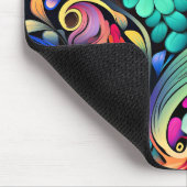 Paisley-Ziermuster Mousepad (Ecke)