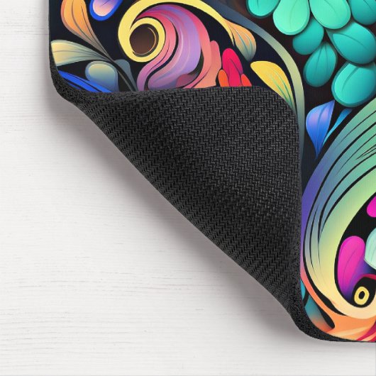 Paisley-Ziermuster Mousepad (Ecke)