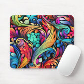 Paisley-Ziermuster Mousepad (Mit Mouse)
