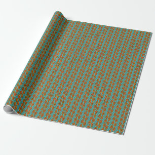 Paisley Ziertextur: Indische Eleganz. Geschenkpapier