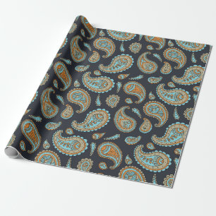 Paisleymuster Geschenkpapier