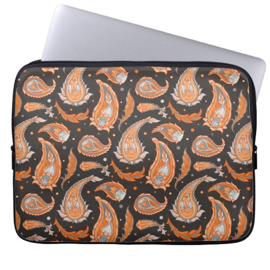 Paisleymuster Laptopschutzhülle (Vorderseite)
