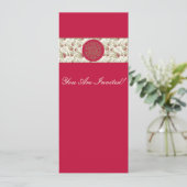 PaisleyOfBliss - Einladungskarte, Einladung (Stehend Vorderseite)