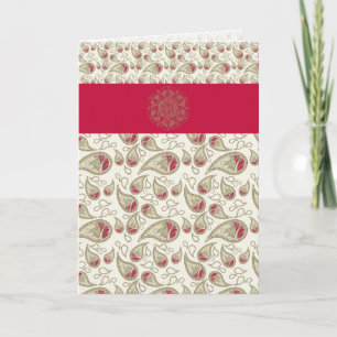 PaisleyOfBliss - Gruß, Note Card Feiertagskarte