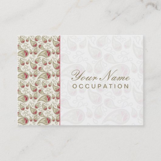 PaisleyOfBliss - Visitenkarte (Vorderseite)