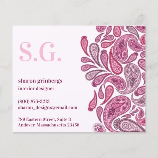 Paisleys Elegant Flyer (Hinten)