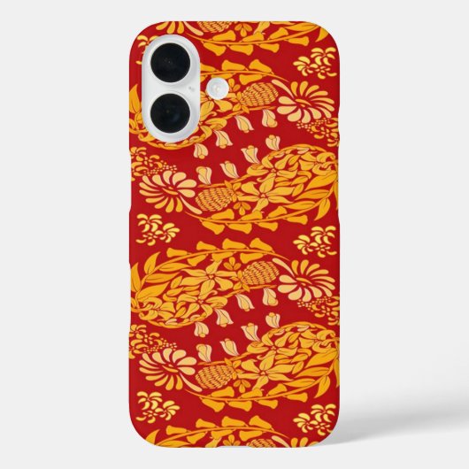 Paisleys Floral Indian Case-Mate iPhone Hülle (Rückseite)