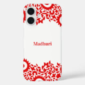 Paisleys Indian Case-Mate iPhone Hülle (Rückseite)