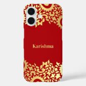 Paisleys Indian Case-Mate iPhone Hülle (Rückseite)