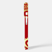 Paisleys Indian Case-Mate iPhone Hülle (Rückseite / Links)