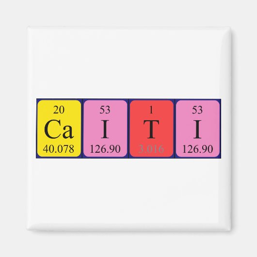 Paiti-Periodenmagnet Magnet (Vorne)