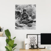 Paiute Basket Maker: 1902 Poster (Heimbüro)