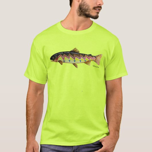 Paiute-Cutthroat-Forellen; T-Shirt (Vorderseite)