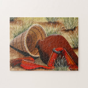 Paiute-Korb-Puzzlespiel Puzzle