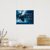 Pajama Birthday Willkommenszeichen des Polar Expre Poster (Küche)