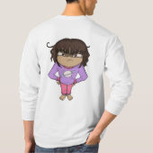 Pajama-Glanz T-Shirt (Rückseite)