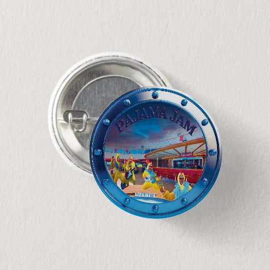 Pajama Jam Button (Vorne & Hinten)