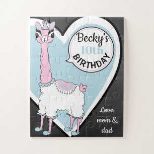 Pajama Llama Jigsaw Puzzle