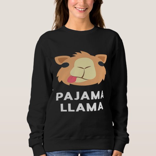 Pajama Llama Llama Pajama Sweatshirt (Vorderseite)