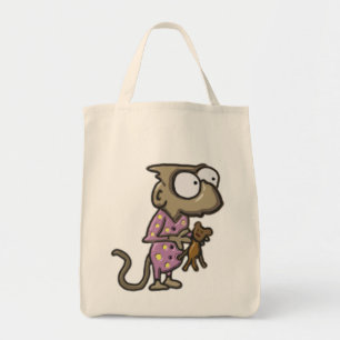 Pajama Monkey Tote Bag Tragetasche
