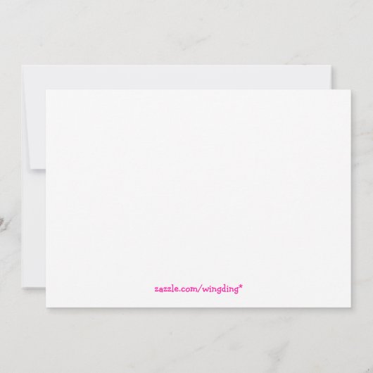 Pajama Party für Mädchen Einladung (Rückseite)