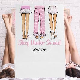 Pajama Party Gift Bag – Sleep Under Favor for Girl Mittlere Geschenktüte