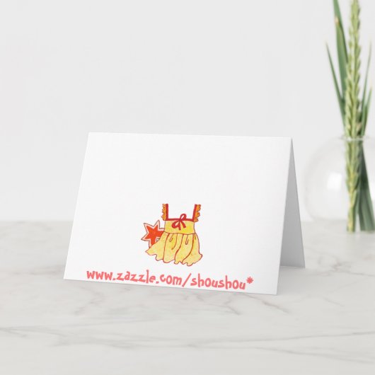 Pajama Party Invitation Einladung (Rückseite)