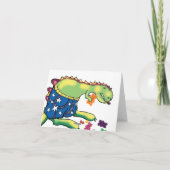 Pajama-Party-Karten Dankeskarte (Rückseite)