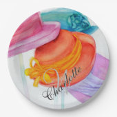 PAJAMA-PARTY PAPPTELLER (Vorderseite)