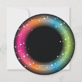 Pajama Sleepover Geburtstagsparty Einladungen (Rückseite)