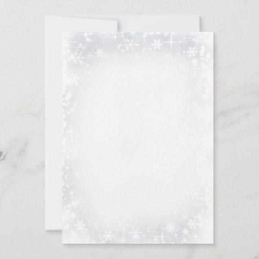 Pajama Sleepover Weihnachts-Party Einladung (Rückseite)