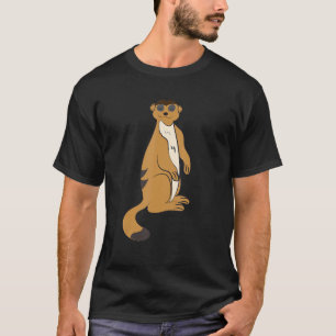 Pajamas Child Snooze Light Children Meerkat Sleep T-Shirt