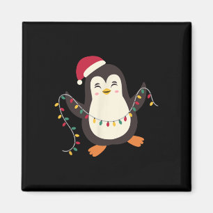 Pajamas Niedliche Pinguine Weihnachten Weihnachten Magnet