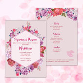 Pajamas & Prosecco Bachelorette Weekend Itinerary Einladung