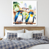 pajariando leinwanddruck (Insitu (Schlafzimmer))