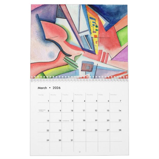 Pajaro Iterations, Set 1, 2024 Kalender (Mär 2026)