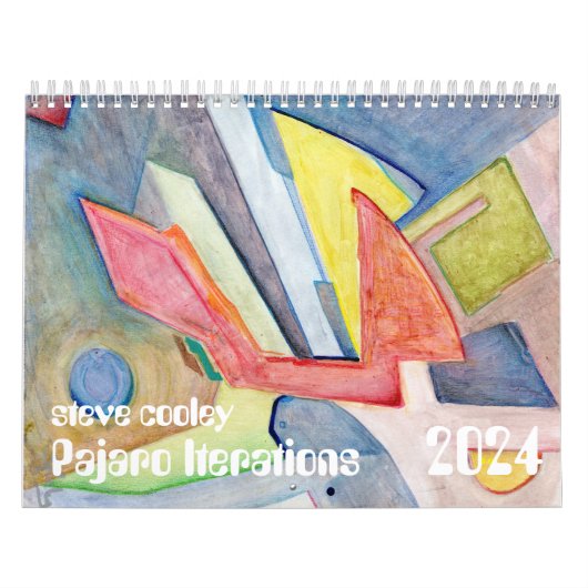Pajaro Iterations, Set 1, 2024 Kalender (Titelbild)