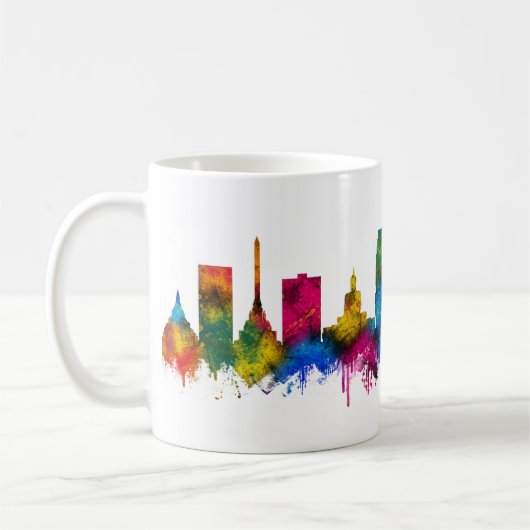 Pak Kret Thailand Skyline Kaffeetasse (Links)