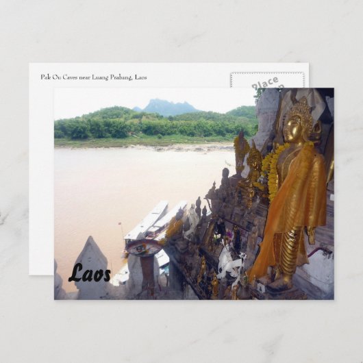Pak ou buddhas postkarte (Vorne/Hinten)