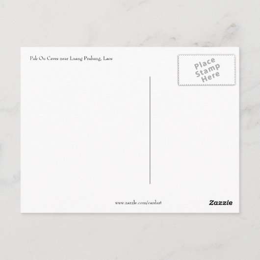 Pak ou buddhas postkarte (Rückseite)