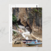 Pak ou laos postkarte (Vorne/Hinten)